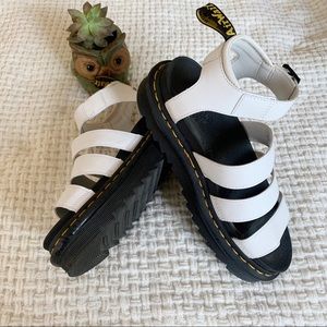 Dr Martens Blaire Women's Hydro Leather Gladiator Sandals sz 7